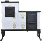 eSemineu Premium Terracotta Boot Type White/Painted with Glass Door 10kW left