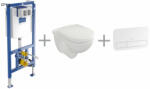 Villeroy & Boch Villeroy&Boch Szett - O. novo fali wc kombipack(5660H101)+WC-elem(92246100)+nyomólap fehér(92249068) (92246100+92249068+5660H101)