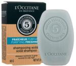 L'Occitane Aromachology Purifying Freshness Solid Shampoo 60 g hajfrissítő sampon normál/zsíros hajra nőknek