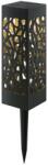 Aigostar B. V. Aigostar - LED Napelemes lámpa LED/0, 006W/1, 2V 28, 5 cm fekete 6500K IP44 AI0785 (AI0785)