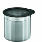 Rösle tároló doboz szilikon peremes üveg fedéllel, 12x12, 5 cm (150557)