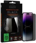Eiger Folie Sticla 2.5D Mountain Glass Privacy iPhone 15 Plus / 15 Pro Max Negru (EGMSP00247) - vexio