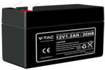 V-Tac Acumulator Gel Plumb 12v 1.2ah 97x43x57mm (sku-23449) - pcone
