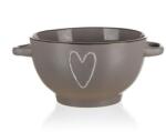 BANQUET Castron din ceramică Banquet HEART 660 ml, maro, maro Castron