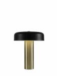 Nova Luce 9043300 | Pandora-NL Nova Luce asztali lámpa 31cm kapcsoló 1x LED 734lm 3000K arany, fekete (9043300)