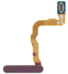 Samsung F936 Galaxy Z Fold4 ujjelnyomat érzékelős flex kábel, átvezető fólia, burgundy piros (gyári)