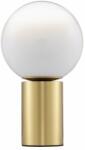Nova Luce 9028842 | Vita-NL Nova Luce asztali lámpa 35, 5cm vezeték kapcsoló 1x E27 arany, áttetsző fehér (9028842)