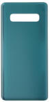 Samsung G975 Galaxy S10 Plus akkufedél (hátlap) ragasztóval, zöld (utángyártott)