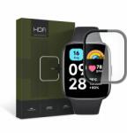 Xiaomi Redmi Watch 3 Active - okosóra flexi üvegfólia fekete kerettel - tokgalaxis