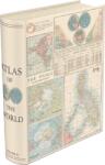  BSB Punch Studio könyv formájú ajándékdoboz (21, 3x28x6, 8 cm) térképs (4) (26261)