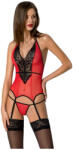 Passion Peonia - felső és tanga (piros) (5908305965619) - padlizsan