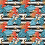  Loca - Tropical, prémium minőségű bútorszövet, egyedi grafikával