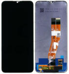 Rmore LCD kijelző érintőpanellel (előlapi keret nélkül) Samsung Galaxy A02s fekete verzió, kis üveg