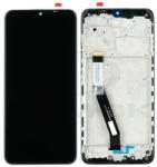 Rmore LCD kijelző érintőpanellel és előlapi kerettel Xiaomi Redmi 9 fekete