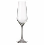 Bohemia Royal & Crystalite Set pahare de sampanie Bohemia Royal Lida 220ml, 6 bucati 1006056 (1006056) Pahar