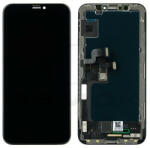 Rmore LCD kijelző érintőpanellel (előlapi keret nélkül) iPhone X Fekete [HD Incell] A1865 A1901