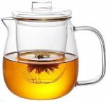 Teapot Cana pentru ceai din sticla borosilicata cu infuzor si capac - jovy - 58,00 RON