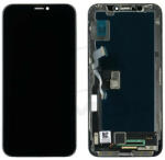 Rmore LCD kijelző érintőpanellel (előlapi keret nélkül) iPhone X Fekete [FHD Incell] A1865 A1901