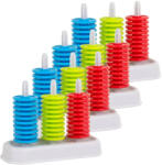 Miniland Set STEM de 4 numaratori cu cate 30 jetoane colorate (ML95277) - drool Carte de colorat