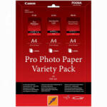 Canon Photo Paper Pro Variety Pack PVP-201, PVP-201, hârtie foto, 5x mată PM-101, 5x lucioasă PT-101, 5x LU-101 tip lucios, 6211B02
