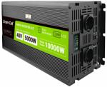 Green Cell PowerInverter LCD 48V 5000W/10000W car inverter with display - pure sine wave (INVGC48P5000LCD)