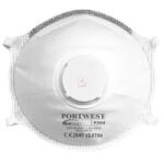 Portwest SZEA Portwest P304 FFP3 szelepes, csésze formájú légzésvédő maszk (P304WHR)
