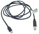 Lanberg Cablu USB tip C imprimanta USB 2.0, 1.8 m, Lanberg 42977, USB B la USB-C, negru (CA-USBA-13CC-0018-BK)