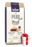 bosch Plus Adult Struț și cartofi 12.5kg+ Surpriză pentru câinele dvs. GRATUIT