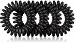 BrushArt Hair Rings Elastice pentru par Black 4 buc