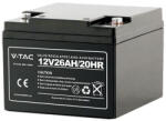V-TAC Acumulator gel plumb 12V 26Ah V-tac, 175x165x127mm (SKU-23454)