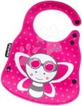 smarTrike Bavețică pentru copii și suport pentru sticlă Albinuța Baby Bib & Bottle Holder toTs-smarTrike roz de la 0 luni (TO4005302) Bavata