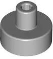 LEGO® 20482c86 - LEGO világosszürke kerek csempe, 1 x 1 méretű, pin csatlakozóval (20482c86)
