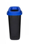  Plafor Sort szelektív hulladékgyűjtő, szemetes 90L fekete/kék