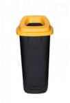  Plafor Sort szelektív hulladékgyűjtő, szemetes 90L fekete/sárga