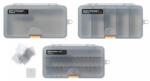 Savage Gear Kit 3 cutii accesorii SAVAGE GEAR 1 Smoke Combi, 13.8x7.7x3.1cm (A4.SG.74229)
