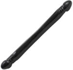 Doc Johnson Double Header Dong Smooth 18" Black Dildo