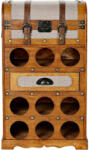  DKD Home Decor Boros Polc - Ládás - 12 palackos - 71cm