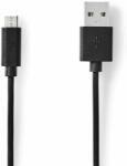 Nedis USB kábel | USB 2.0 | USB-A Dugasz | USB Micro-B Dugasz | 10 W (CCGL60500BK10)