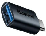 Baseus Adaptor Baseus Ingenuity USB-C la USB-A OTG (albastru)