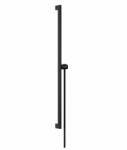Hansgrohe Unica Zuhanyrúd E Puro 90 cm, 160 cm-es zuhanytömlővel, matt fekete 24403670 (24403670) - szaniteronline