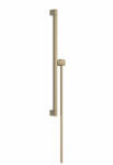 Hansgrohe Unica Zuhanyrúd S Puro 65 cm, 160 cm-es zuhanytömlővel, szálcsiszolt bronz 24404140 (24404140)