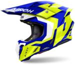 Airoh Motokrosová helma Airoh Twist 3 Dizzy lesklá modro-žlutá (AIM140-2107)