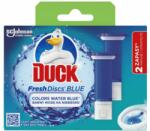 DUCK WC-öblítő korong 2*36. ml blue színező hatású