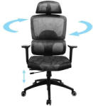 Sandberg ErgoFusion Pro gaming szék fekete (640-96)