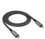 Akyga USB type C - USB type C kábel 1m, 40Gb/s, 240W (AK-USB-45)