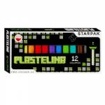 Starpak gamer 12 darabos színes gyurmaszett - Pixel