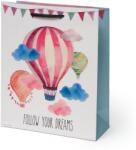 Legami ajándéktasak (L 26, 5x32, 5x11, 5 cm), hőlégballon PARTY (GB0391)