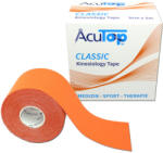 AcuTop Classic Kineziológiai Tapasz 5 cm x 5 m Narancssárga (SGY-AT28-ACU) - sportgyogyaszati