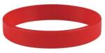 Gifts Service Szilikon karkötő egyszinű, piros színű, nyomtatás nélkül (BSI004_V)