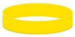 Gifts Service Szilikon karkötő egyszinű, sárga színű, nyomtatás nélkül (BSI011_V)